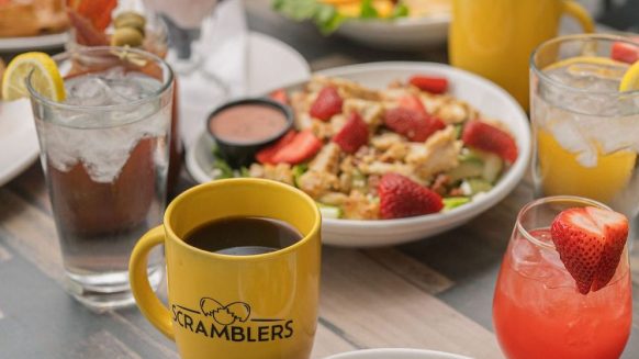 Scramblers Brunch Table